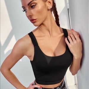 High Support Letter Tape Backless Bra